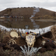Standing Rock 1. The Cheyenne River Sioux Tribe helped put together this shrine during the protests against the Dakota Access Pipeline in North Dakota.
